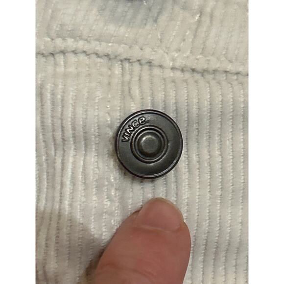 Vince Corduroy Straight Cropped Leg Button Fly Pants - Picture 3 of 7